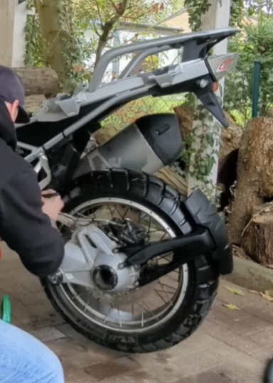 Reinigung BMW GS 1200